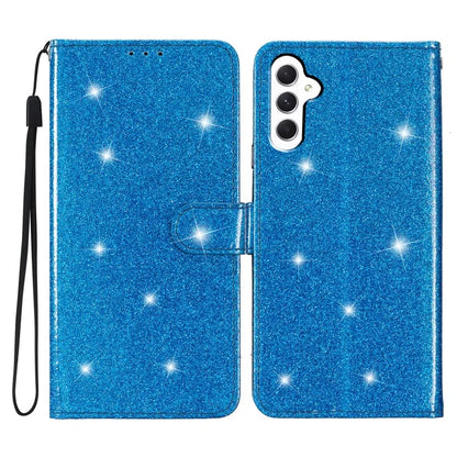 For Samsung Galaxy A15 5G Case PU Leather Wallet Glittery Phone Cover