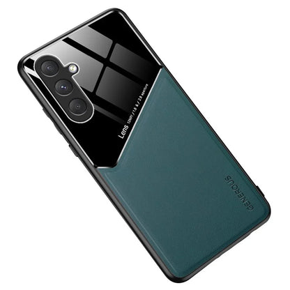 For Samsung Galaxy M54 5G / F54 5G Case Precise Cutout Leather Coated TPU+PC Phone Cover