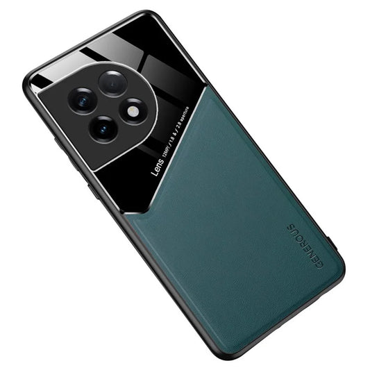 For OnePlus Ace 2 5G / 11R 5G Cover Leather+TPU+PC Cellphone Case Support Car Magnetic Holder