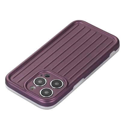 For iPhone 14 Pro Max Case Soft TPU 3D Striped Pattern Design IMD Phone Cover