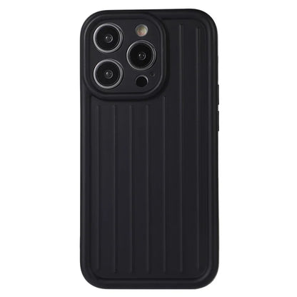 For iPhone 14 Pro Max Case Soft TPU 3D Striped Pattern Design IMD Phone Cover