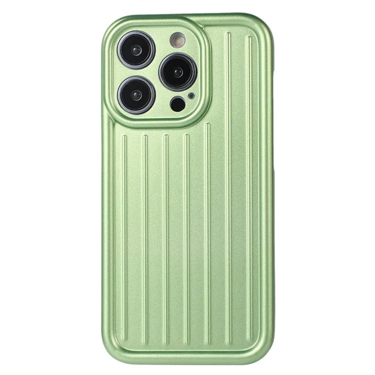 For iPhone 14 Pro Max Case Soft TPU 3D Striped Pattern Design IMD Phone Cover