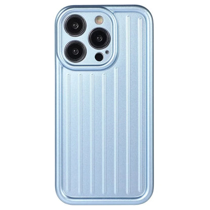 For iPhone 14 Pro Max Case Soft TPU 3D Striped Pattern Design IMD Phone Cover