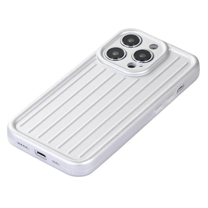 For iPhone 14 Pro Case Shockproof 3D Striped Pattern Design IMD TPU Phone Cover