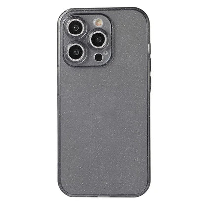 For iPhone 14 Pro Max Case Shiny Ring Lens Protector Glitter Powder Anti-drop TPU Cover