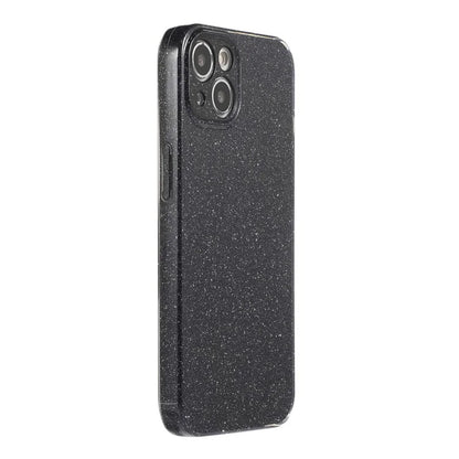 For iPhone 14 Plus Case Glittery Powder Jelly TPU Anti-drop Phone Back Cover