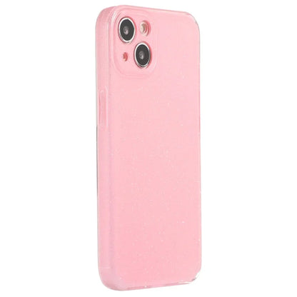 For iPhone 15 Plus Case Soft TPU Glittery Powder Anti-scratch Cellphone Cover