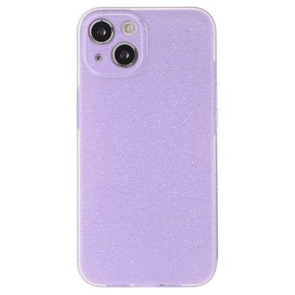 For iPhone 14 Case Glitter Powder Soft TPU Shockproof Jelly Phone Cover