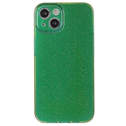 For iPhone 14 Case Glitter Powder Soft TPU Shockproof Jelly Phone Cover