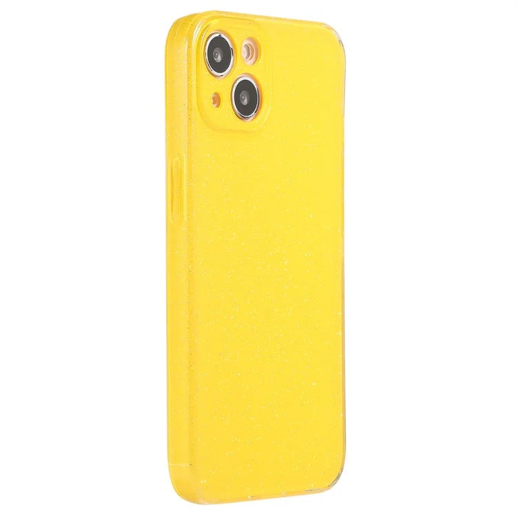 For iPhone 14 Case Glitter Powder Soft TPU Shockproof Jelly Phone Cover