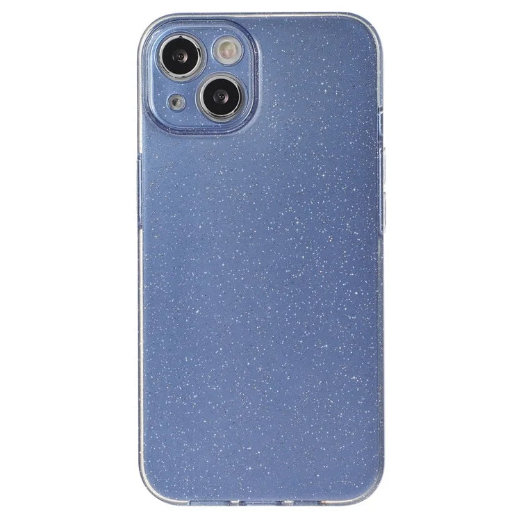 For iPhone 14 Case Glitter Powder Soft TPU Shockproof Jelly Phone Cover