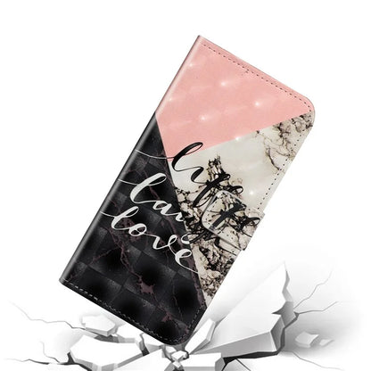 For iPhone 15 Plus Leather Case Pattern Printing Stand Wallet Phone Cover