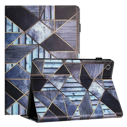 For Samsung Galaxy Tab A9 PU Leather Case Pattern Printing Tablet Cover with Card Holder