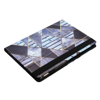 For Samsung Galaxy Tab A9 PU Leather Case Pattern Printing Tablet Cover with Card Holder