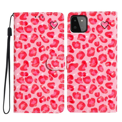 For Samsung Galaxy A22 5G (EU Version) Case Wallet PU Leather 3D Pattern Phone Cover