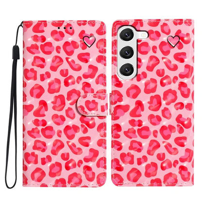 For Samsung Galaxy S23 Case 3D Pattern Flip Folio PU Leather Wallet Phone Cover