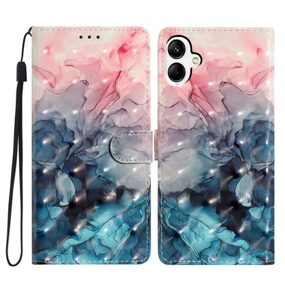 For Samsung Galaxy A05 4G Case PU Leather Magnetic Closure 3D Creative Pattern Phone Cover