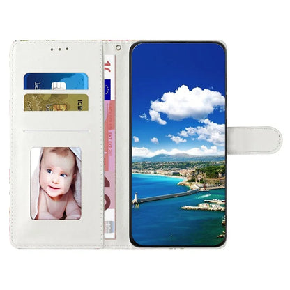 For Samsung Galaxy A73 5G Case 3D Pattern Printing PU Leather Magnetic Flip Phone Cover