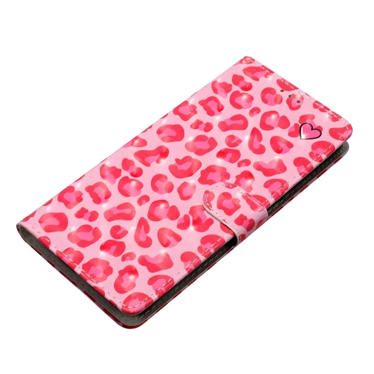 For Samsung Galaxy A73 5G Case 3D Pattern Printing PU Leather Magnetic Flip Phone Cover