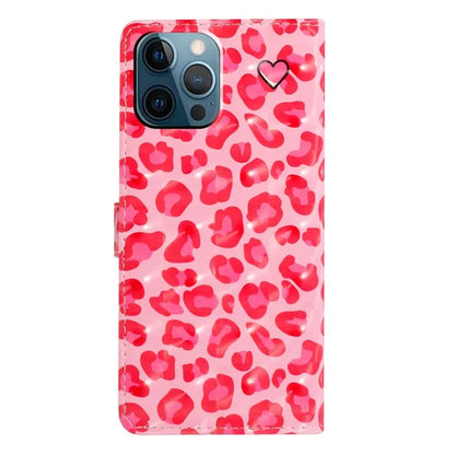 For iPhone 13 Pro Max Case 3D Pattern PU Leather Flip Shockproof Phone Cover