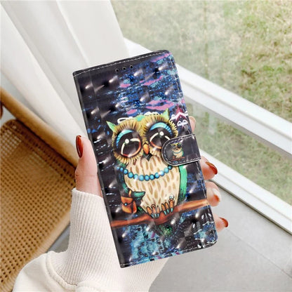 For Samsung Galaxy A15 5G Case Wallet PU Leather 3D Pattern Printed Phone Cover