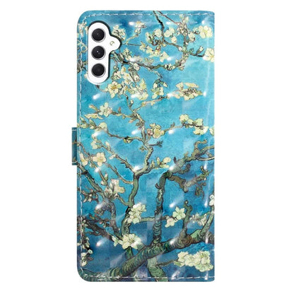 For Samsung Galaxy A05s 4G Case 3D Pattern Folding Stand PU Leather Phone Cover