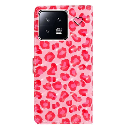 For Xiaomi 13 Pro 5G Case PU Leather 3D Pattern Wallet Magnetic Phone Cover