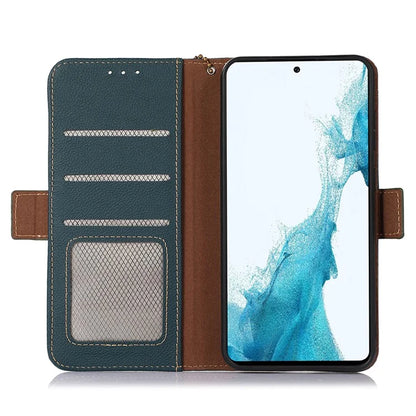 TJ For Samsung Galaxy A05s 4G Case Wallet RFID Blocking Stand Phone Cover