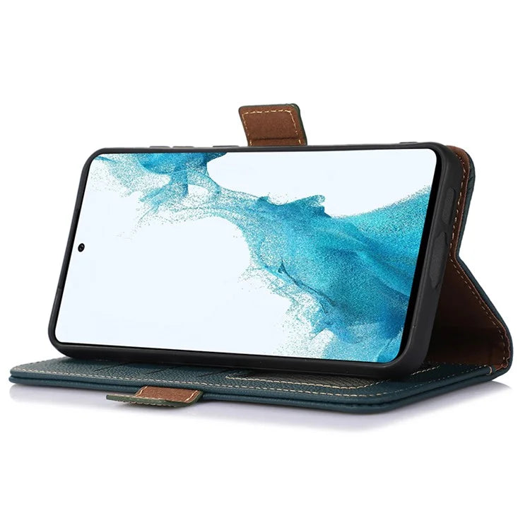 TJ For Samsung Galaxy A05s 4G Case Wallet RFID Blocking Stand Phone Cover
