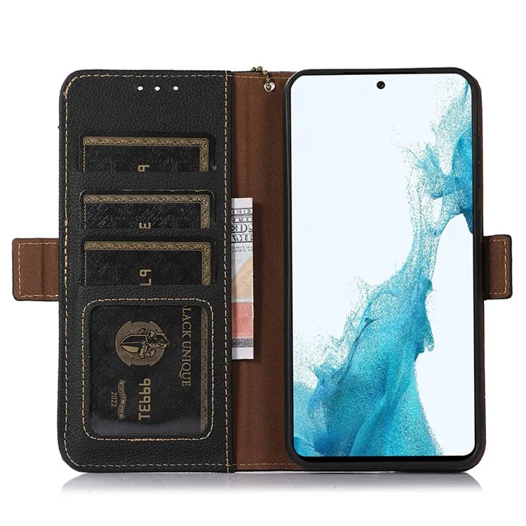 TJ For Samsung Galaxy A05s 4G Case Wallet RFID Blocking Stand Phone Cover