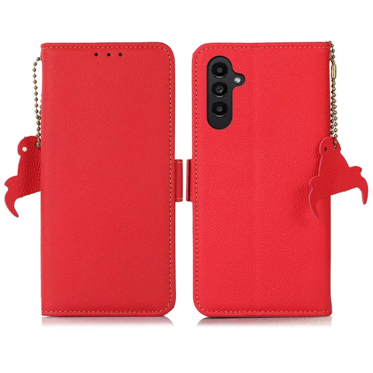 TJ For Samsung Galaxy A05s 4G Case Wallet RFID Blocking Stand Phone Cover