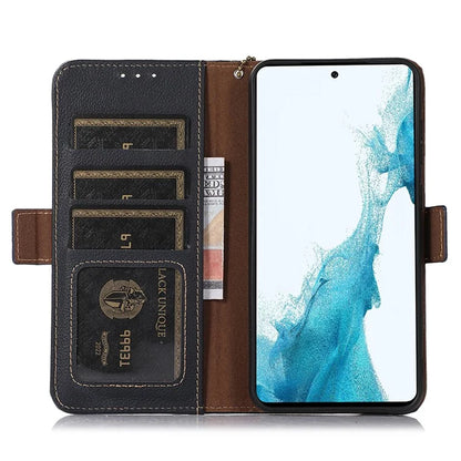 TJ For Samsung Galaxy A05s 4G Case Wallet RFID Blocking Stand Phone Cover