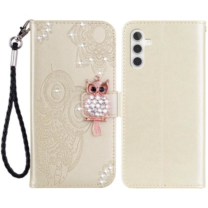 For Samsung Galaxy A05s 4G Case Rhinestone Decor Leather Phone Wallet Cover with Stand