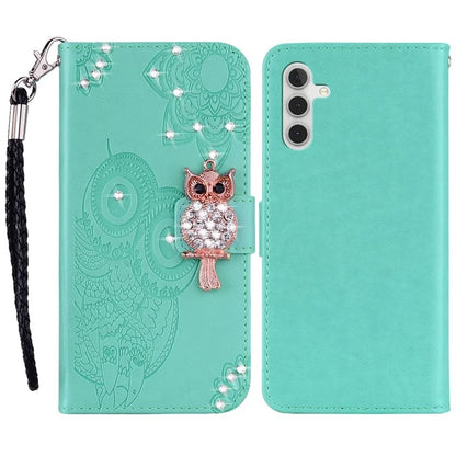 For Samsung Galaxy A05s 4G Case Rhinestone Decor Leather Phone Wallet Cover with Stand