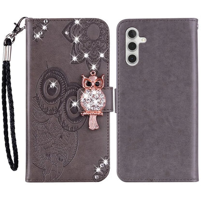 For Samsung Galaxy A05s 4G Case Rhinestone Decor Leather Phone Wallet Cover with Stand