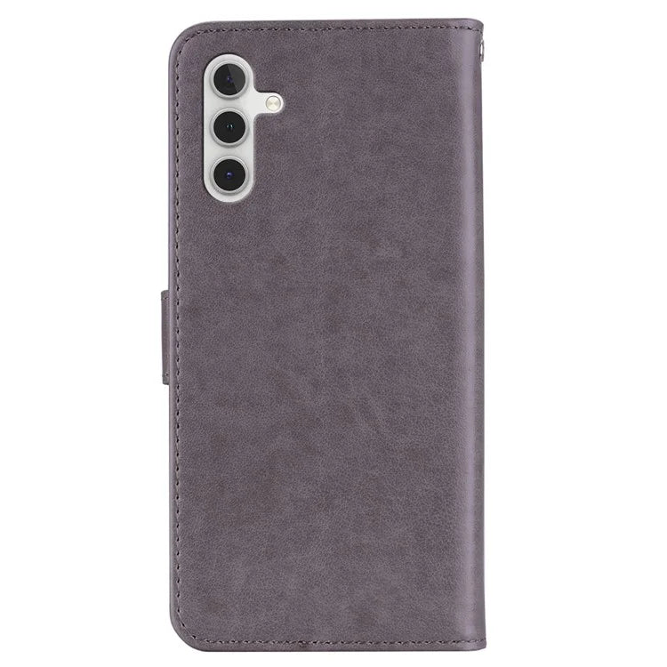 For Samsung Galaxy A05s 4G Case Rhinestone Decor Leather Phone Wallet Cover with Stand