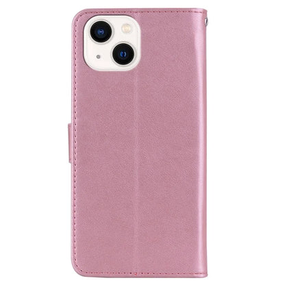 For iPhone 15 Plus Case Owl Imprinted PU Leather Phone Wallet Stand Cover