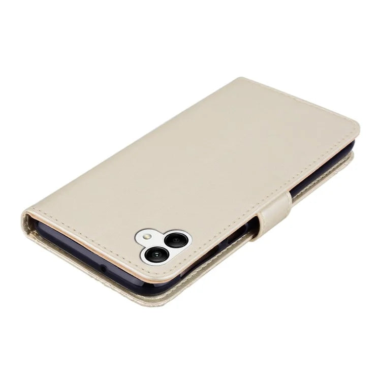 For Samsung Galaxy A05 4G Case Owl Imprinted PU Leather Anti-drop Phone Wallet Cover