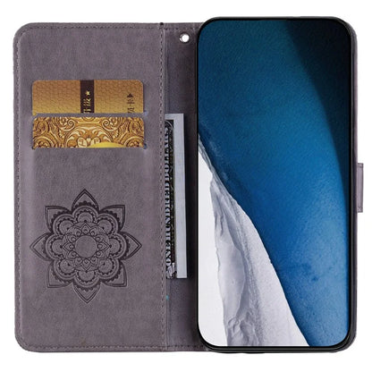 For Samsung Galaxy A05 4G Case Owl Imprinted PU Leather Anti-drop Phone Wallet Cover