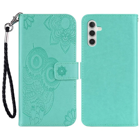 For Samsung Galaxy A05s 4G Case Owl Pattern PU Leather Wallet Phone Protective Cover