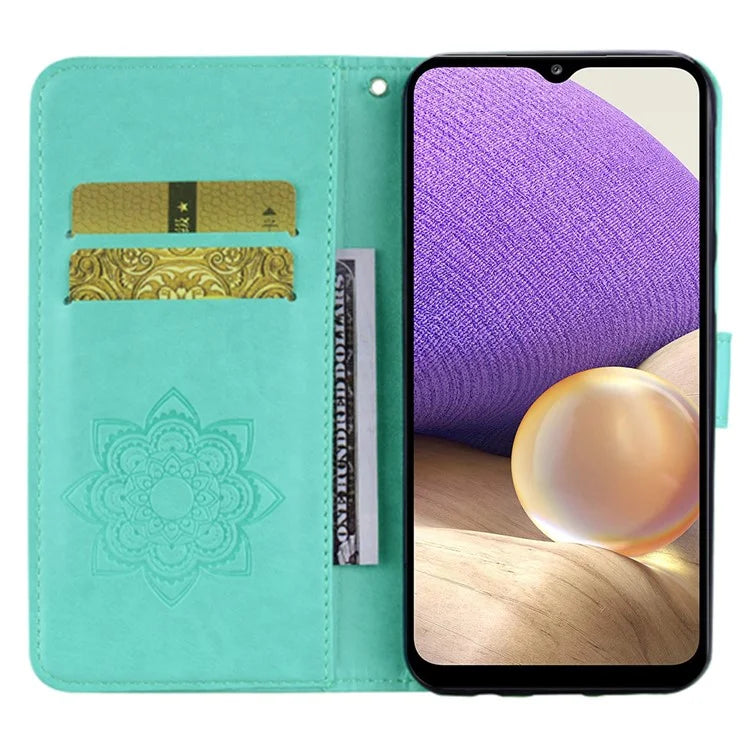 For Samsung Galaxy A05s 4G Case Owl Pattern PU Leather Wallet Phone Protective Cover