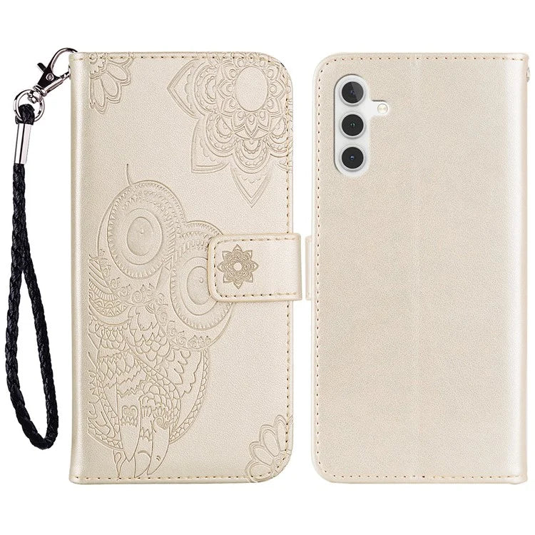 For Samsung Galaxy A05s 4G Case Owl Pattern PU Leather Wallet Phone Protective Cover