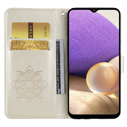For Samsung Galaxy A05s 4G Case Owl Pattern PU Leather Wallet Phone Protective Cover