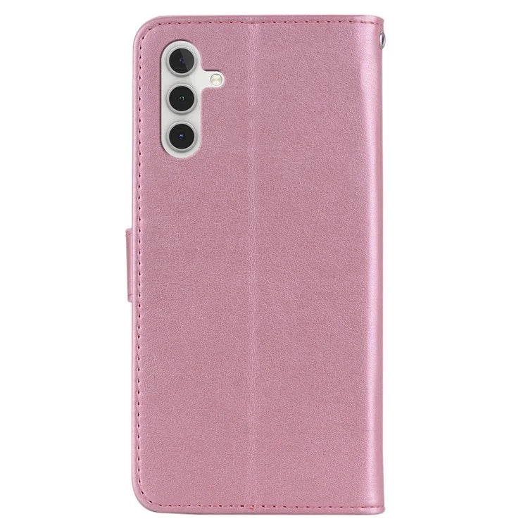 For Samsung Galaxy A05s 4G Case Owl Pattern PU Leather Wallet Phone Protective Cover