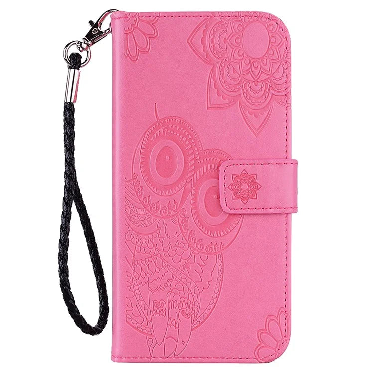 For Samsung Galaxy A05s 4G Case Owl Pattern PU Leather Wallet Phone Protective Cover