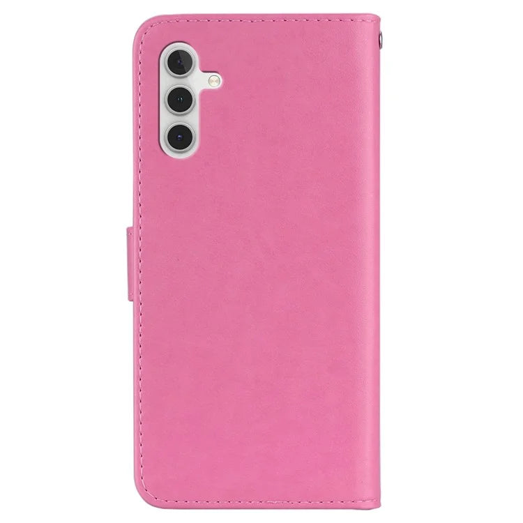 For Samsung Galaxy A05s 4G Case Owl Pattern PU Leather Wallet Phone Protective Cover