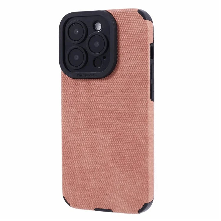 Morandi Style For iPhone 15 Pro Max Case TPU+PU Leather Back Guard Cover
