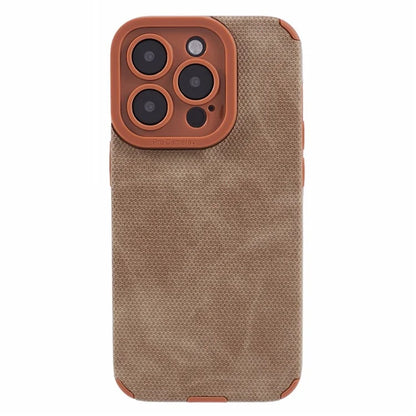 Morandi Style For iPhone 13 Pro Case Mobile Phone TPU+PU Leather Cover
