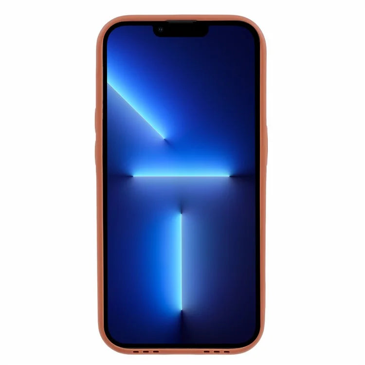 Morandi Style For iPhone 13 Pro Case Mobile Phone TPU+PU Leather Cover