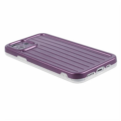 For iPhone 11 Case 3D Striped Pattern IMD TPU Anti-drop Phone Cover